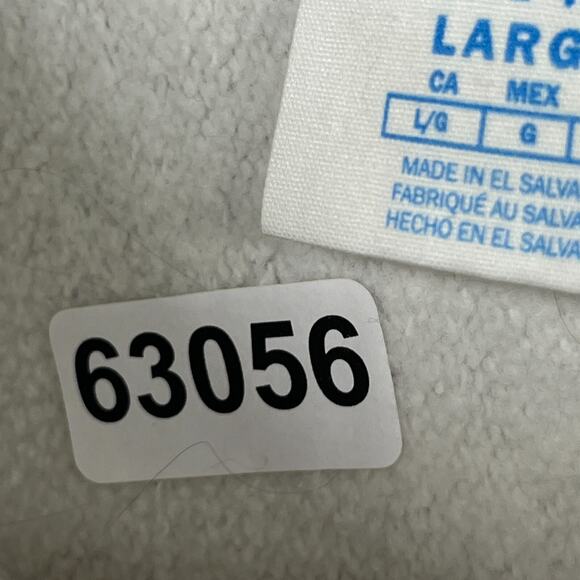 CHAMPION Reverse Weave Sweatshirt L INDEED Embossed Gray - Picture 15 of 15